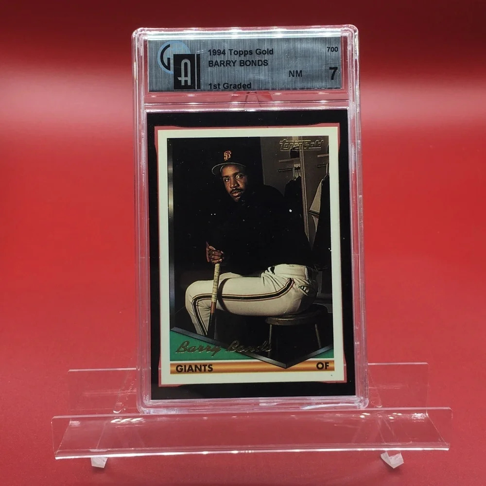 1994 Topps Gold Barry Bonds Graded NM 7 Card #700